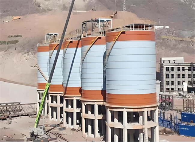 柳北高架钢板仓